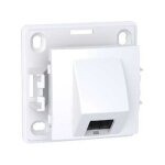 Prise rj45 cat5e utp blanc polaire saillie (mcanisme sans cadre) alrea schneider electric alb61343p
