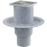 Alt - alcadrain douchegoten - siphon de sol 11x11 cm, diamtre 5 / 8 cm, bouchon anti - odeur combin ...