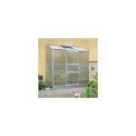 Halls - altan 3 polycarbonate avec base - 1. 30 m, couleur aluminium
