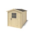 Altanka - abri de jardin en bois - 5, 70m2 - 1, 90x3m - ep. 28mm - couleur: naturel