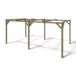 Altanka - carport, abri de voiture 3x5, 10 m - 15, 30 m2 Altanka - carport, abri de voiture 3x5, 10 m - 15, 30 m2