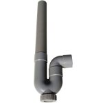 Altech - siphon machine � laver - simple - diam�tre 40 mm - sortie horizontale 0 - 58