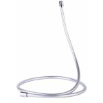Flexible de douche - plenitude - 1. 75 m�tre - en pvc - argent brillant anti - torsion alterna h21036 ...