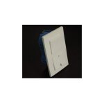 Alternative elec - kit encastr� 1 inter vmc + v&v 10a verticale avec plaque blanche et boite placo entraxe ...