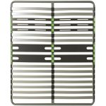 Altobuy - altozone - sommier 2x16 lattes 120x190cm
