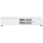 Altobuy - paradise - meuble tv 2 portes 180cm blanc Altobuy - paradise - meuble tv 2 portes 180cm blanc