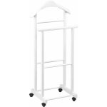 Vitalis - valet de nuit blanc sur roulettes