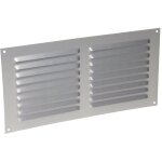 Nicoll - alu anodise gris avec moustiquaire rectangulaire horizontale 15x30