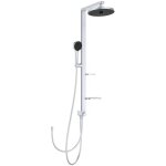 Alu + - set de douche sans mitigeur, diamètre 26 cm, 2 jets, argenté bd585si - ideal standard Alu + - set de douche sans mitigeur, diamètre 26 cm, 2 jets, argenté bd585si - ideal standard