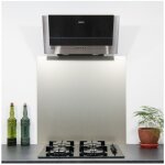 Alucouleur - crdence alu anodis champagne - h 55 cm x l 70 cm de 1, 5mm