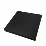 Chapeau de pile de poteau en alu - plat et carr - ng18 - dimensions 300x300 mm - aluhome