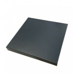 Chapeau de pile de poteau en alu - plat et carré - ral 7016 - dimensions 300x300 mm - aluhome Chapeau de pile de poteau en alu - plat et carré - ral 7016 - dimensions 300x300 mm - aluhome