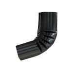 Coude frontal 60 x 80 en alu  angle de 74 - ba6 - aluhome