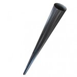 Aluhome ? descente circulaire aluminium 3m �80 mm ? �paisseur 6 / 10�me ? dur�e de vie 30 ans ? fixation ...