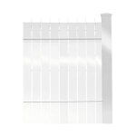 Kit lames d'occultation en aluminium pour clôture de 2, 5m - mailles de 50mm - 1m73 - ral9010 - aluhome ... Kit lames d'occultation en aluminium pour clôture de 2, 5m - mailles de 50mm - 1m73 - ral9010 - aluhome ...