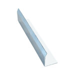 Talon mural en alu pour couvertine couleur - blanc pur - ral 9010, largeur - 285 mm - aluhome Talon mural en alu pour couvertine couleur - blanc pur - ral 9010, largeur - 285 mm - aluhome
