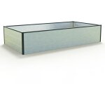 Gfp - aluminium carré potager surélevé halfsize - bac de jardin stable et peu encombrant en aluminium ... Gfp - aluminium carré potager surélevé halfsize - bac de jardin stable et peu encombrant en aluminium ...
