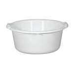 Aluminium et plastique - aluminium et plastiq - bassine ronde 20l 43 blanc alimentaire