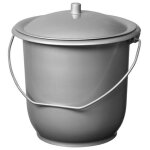 Aluminium et plastique - seau hygienique modele enfant couvercl shpm