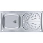 Alveus basic - �vier 860x435 mm, inox 1008993