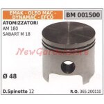 Am 180 sabart m 18 � 48mm piston atomiseur emak 001500
