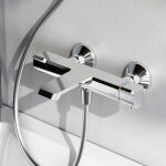 Am. pm mitigeur thermostatique de douche chrome robinet baignore thermostatique 38? m�langeur de baignoire ...