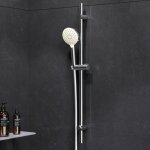 Am. pm - pommeau de douche 1 jet, flexible et barre, chrom� f01ta000 hit