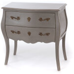 Amadeus - commode 2 tiroirs murano taupe Amadeus - commode 2 tiroirs murano taupe