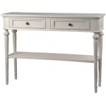 M&s - console 2 tiroirs en bois blanc - blaise