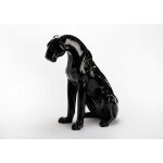Amadeus - panthre noire assise