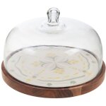 Amadeus - plat rond avec cloche lane 30 cm