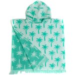 Poncho de plage bleu enfant 7  10 ans - amadeus