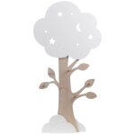 Amadeus - portemanteau mural 40x7x130 cm forme d'arbre