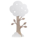 Amadeus - portemanteau mural 40x7x130 cm forme d'arbre