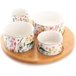 Amadeus - service apritif tournant et ses 4 bols marius