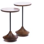 Hellin - amadeus - set de 2 bouts de canap� porto