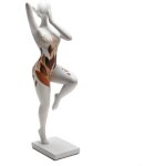 Amadeus - statue femme eline blanche hauteur 40 cm