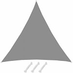 Amanka - 5x5x5 voile d'ombrage etanche toile ombrage triangulaire voile triangle ombrage