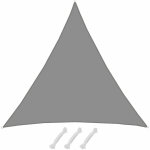 Amanka - 8x8x8 voile d'ombrage etanche toile ombrage triangulaire voile triangle ombrage