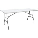 Amanka - table de jardin pliante 180 x 70 cm 6 personnes - table à manger blanche Amanka - table de jardin pliante 180 x 70 cm 6 personnes - table à manger blanche