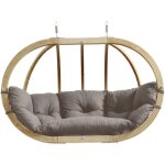 Amazonas - fauteuil suspendu globo royal chair taupe 2 personnes Amazonas - fauteuil suspendu globo royal chair taupe 2 personnes