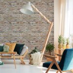 Ambiance - sticker - sticker effet papier peint - briques de leeds - 30x30cm