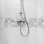 Ambiance - sticker - 6 stickers adh�sifs frises carrelages autocollant frises mosa�que carreaux de ciment ...