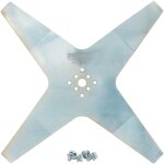 25 cm lame 4 points ambrogio robot tondeuse l30 l50 l60 l85 l100 l200