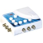 Amplificateur distributeur int�rieur 6 sorties f uhf tonna 402666 - filtre lte 700 4g 5g, gain 20 x 6 ...