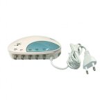 Amplificateur r�partiteur tv fm vhf / uhf tnt hd 1 entr�e 4 sorties - gain r�glable 4 x 25 db, fixation ...