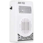 Amplificateur de sonnerie t�l�phone fixe - sonnerie amplifi�e 70 db avec voyant lumineux, pour malentendant, ...