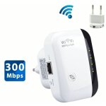 Amplificateur wifi, amplificateur internet sans fil 2, 4 g pour la maison 300 mbps super boost r�p�teur ...
