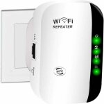 Amplificateur wifi, amplificateur internet sans fil 2, 4 g pour la maison 300 mbps super boost r�p�teur ...