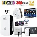 Amplificateur wifi repeteur booster de signal sans fil wifi extender 300m wlan 802. 11n - g - b qui16314 ...